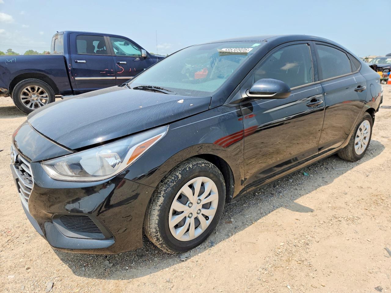 2022 Hyundai Accent SE, VIN 3KPC24A6XNE184900 — Rear end