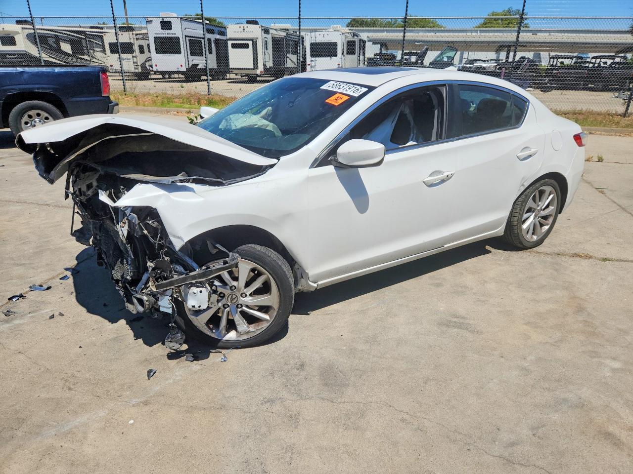 2016 Acura ILX, VIN 19UDE2F37GA018839 — Front end