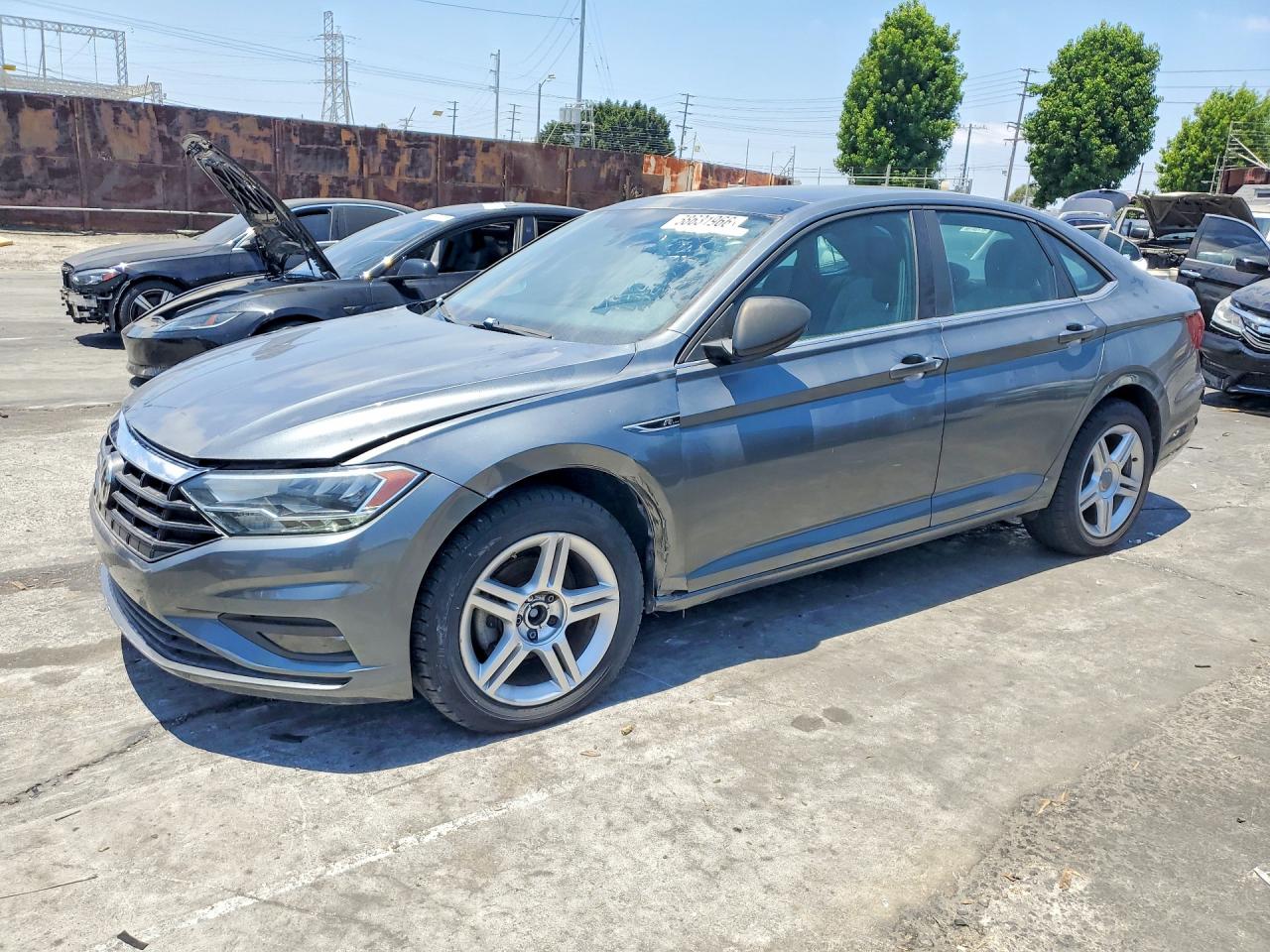 2019 Volkswagen Jetta S, VIN 3VWC57BU5KM053300 — Front end