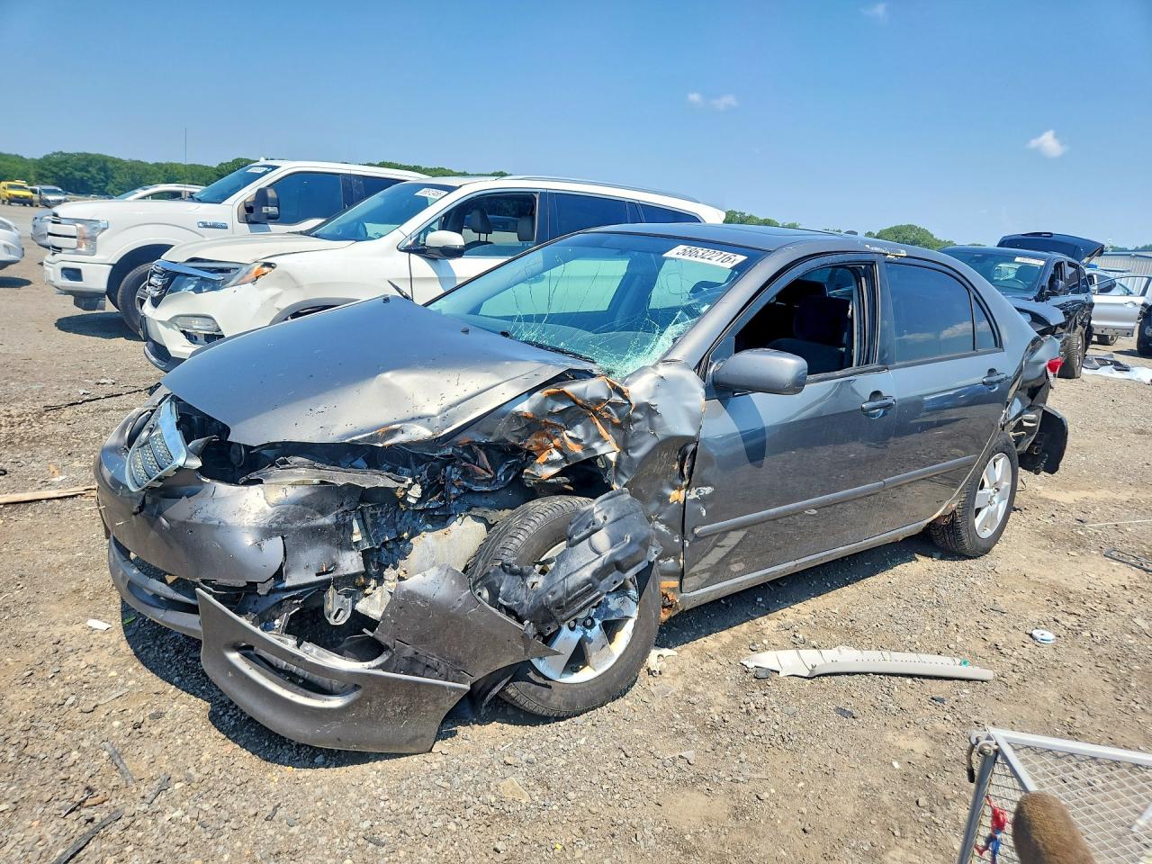 2008 Toyota Corolla S, VIN 2T1BR32E68C938997 — Front end