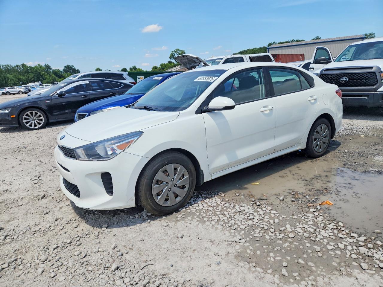 2020 Kia Rio S, VIN 3KPA24AD5LE314150 — Side