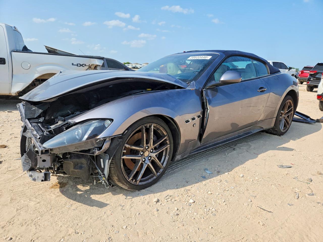 2017 Maserati GranTurismo Sport, VIN ZAM45VMA1H0203604 — Перед