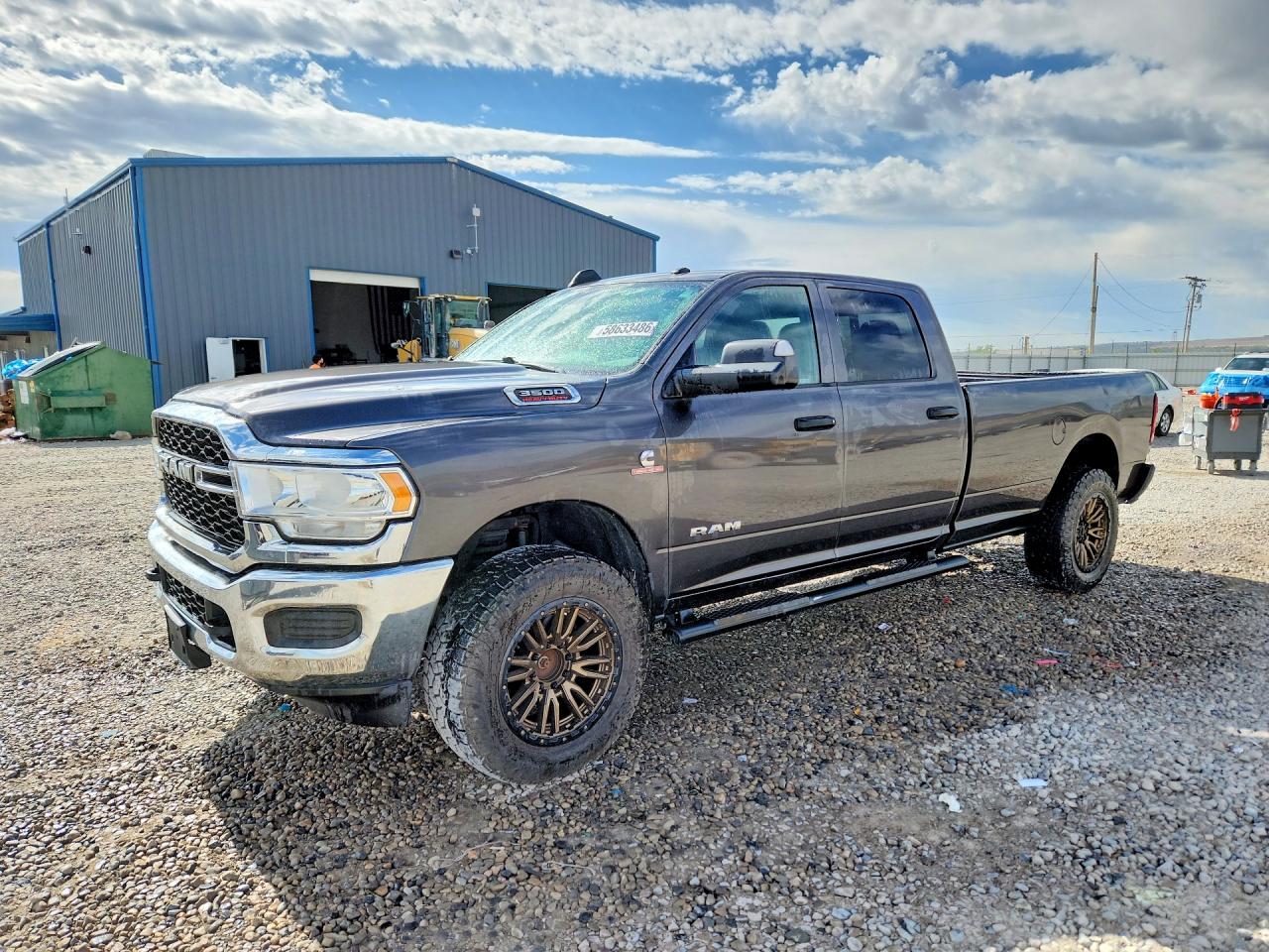 2021 Ram 3500 Tradesman, VIN 3C63R3GL2MG589338 — Зад