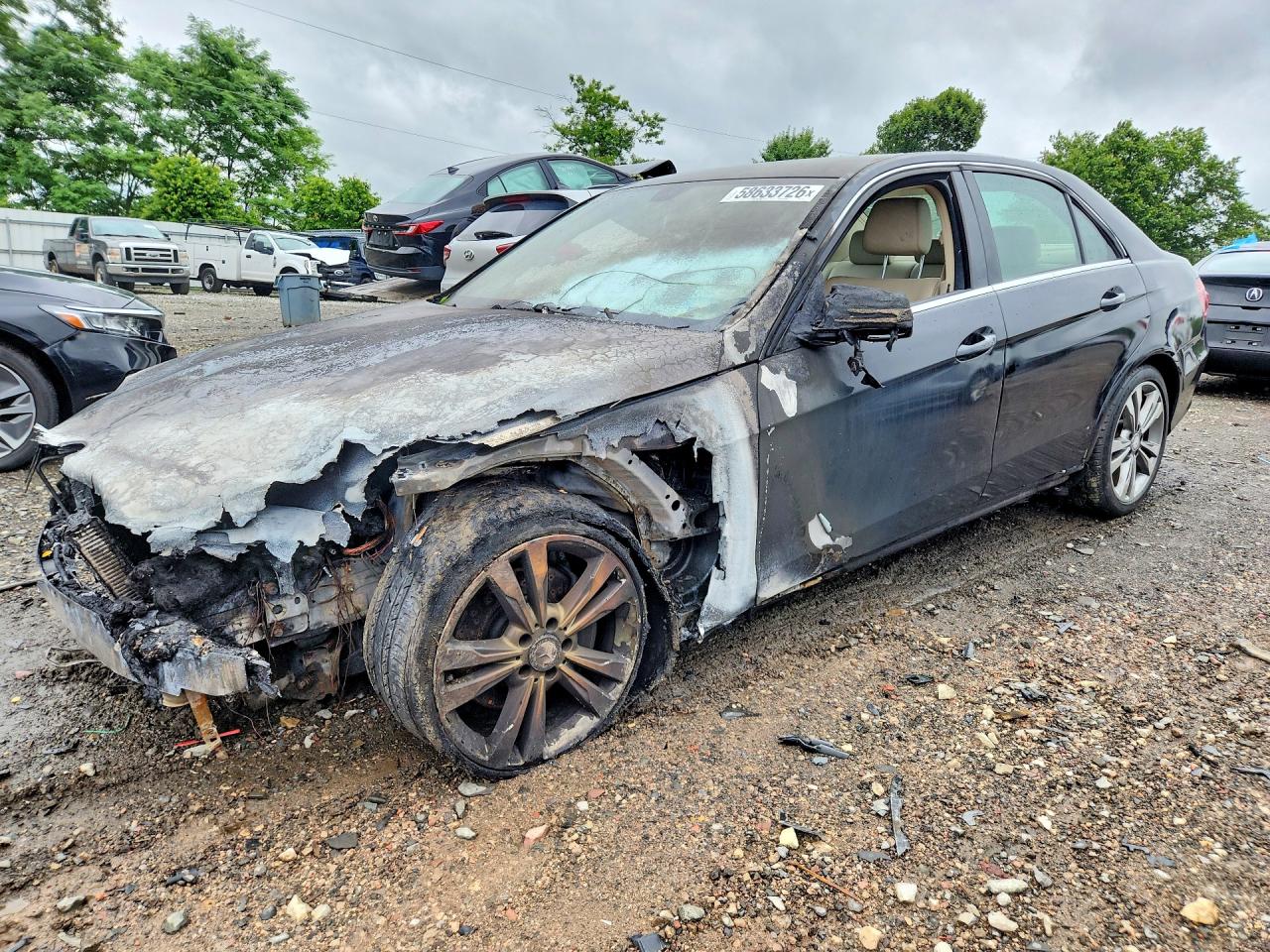 2016 Mercedes-Benz E 350 Sport, VIN WDDHF8JB9GB190482 — Burn