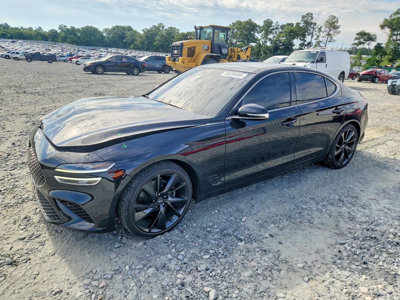 2023 Genesis G70 2.0T, VIN KMTG34TA9PU106789 — Front end