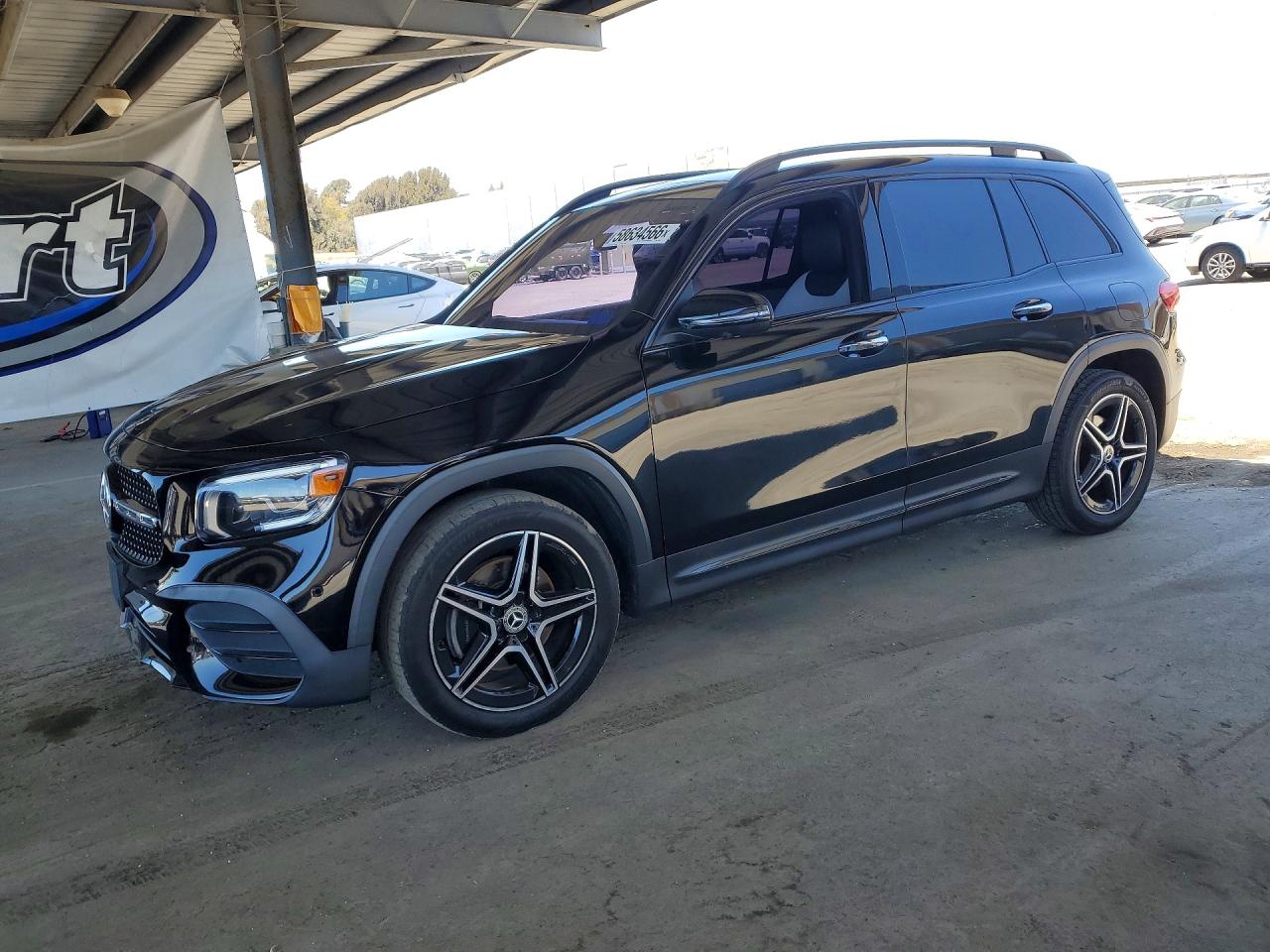 2020 Mercedes-Benz GLB 250, VIN W1N4M4HB7LW041965 — Rear end