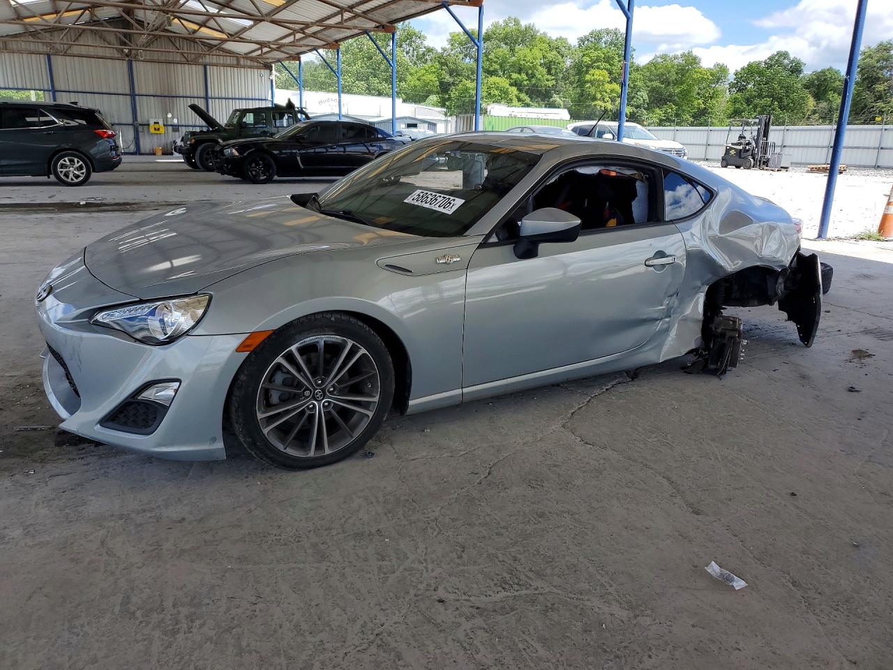 2013 Scion FR-S 10 Series, VIN JF1ZNAA12D2733267 — Rear end
