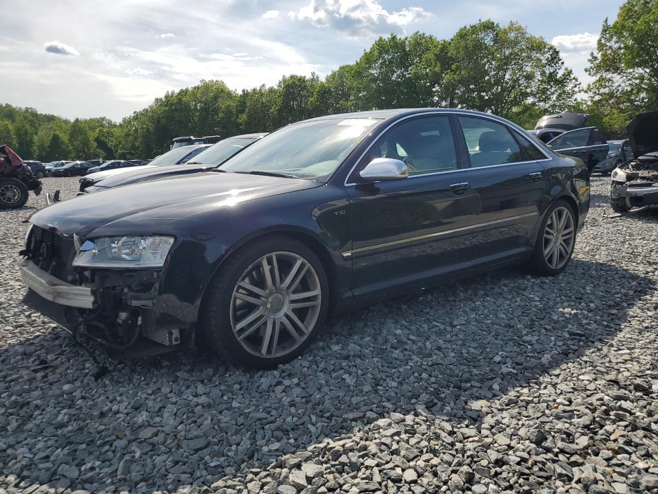 2007 Audi S8, VIN WAUPN44E87N006510 — Front end