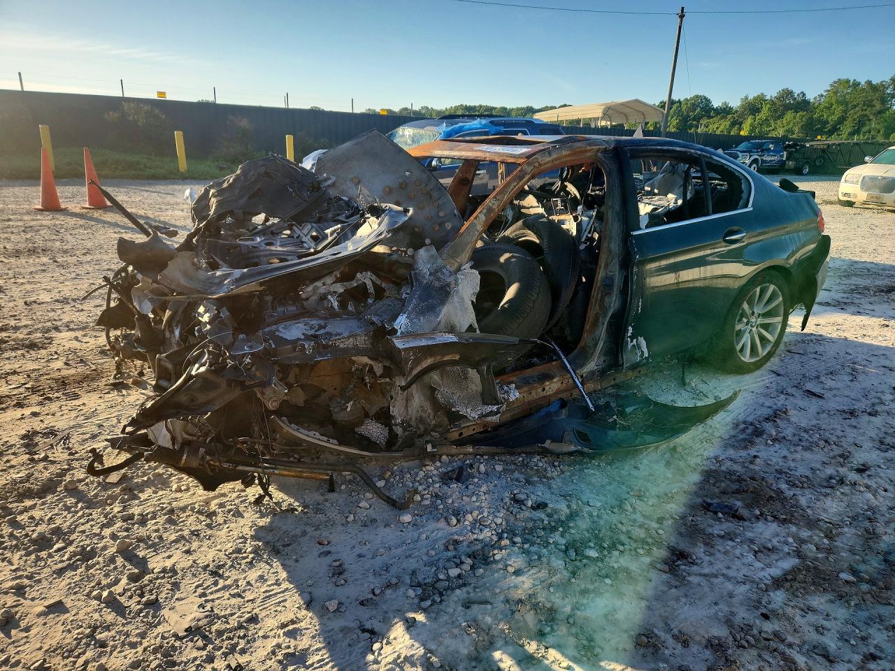 2015 BMW 5 Series 535i xDrive, VIN WBA5B3C53FD540613 — Burn