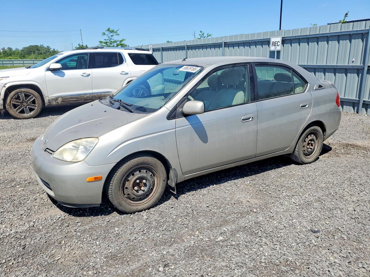 2002 Toyota Prius, VIN JT2BK12U720046297 — Rear end