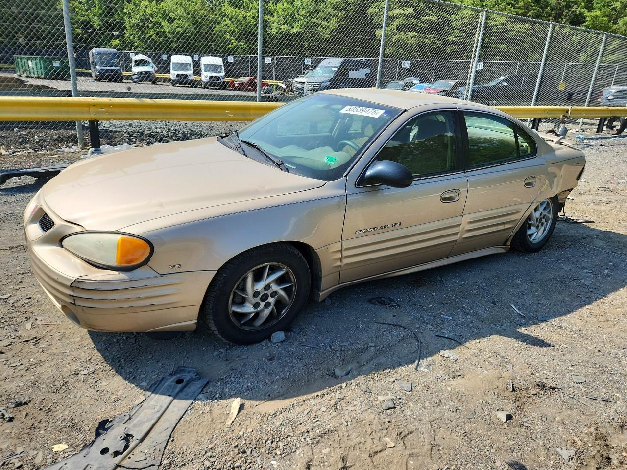 2002 Pontiac Grand Am SE1, VIN 1G2NF52E02M563818 — Rear end
