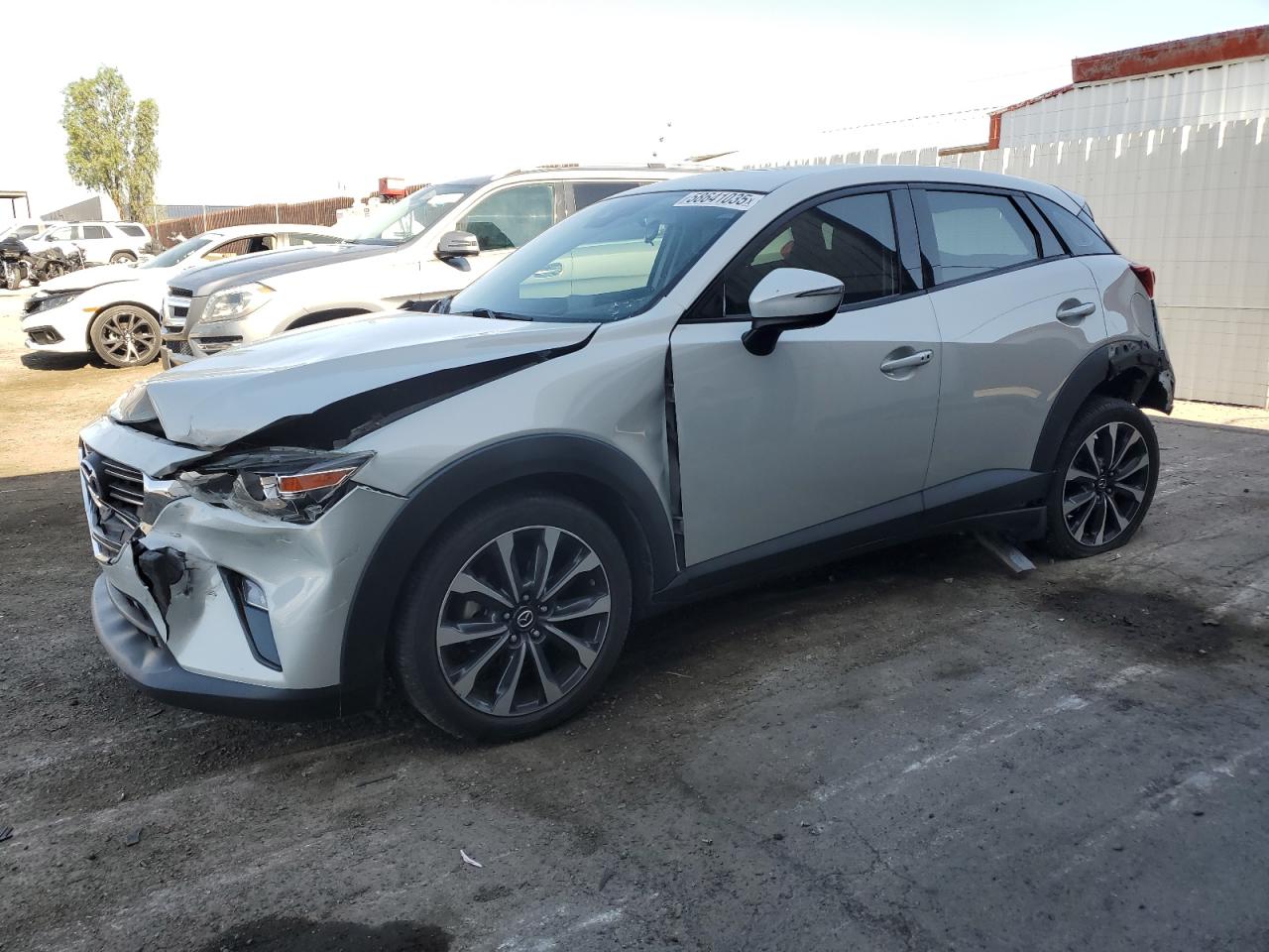 2019 Mazda CX-3 Touring, VIN JM1DKDC77K0430381 — Front end