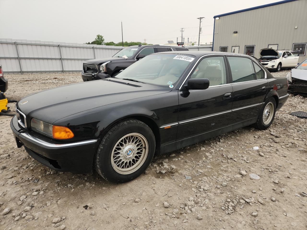 1995 BMW 7 Series 740iL, VIN WBAGJ6329SDH97548 — Front end