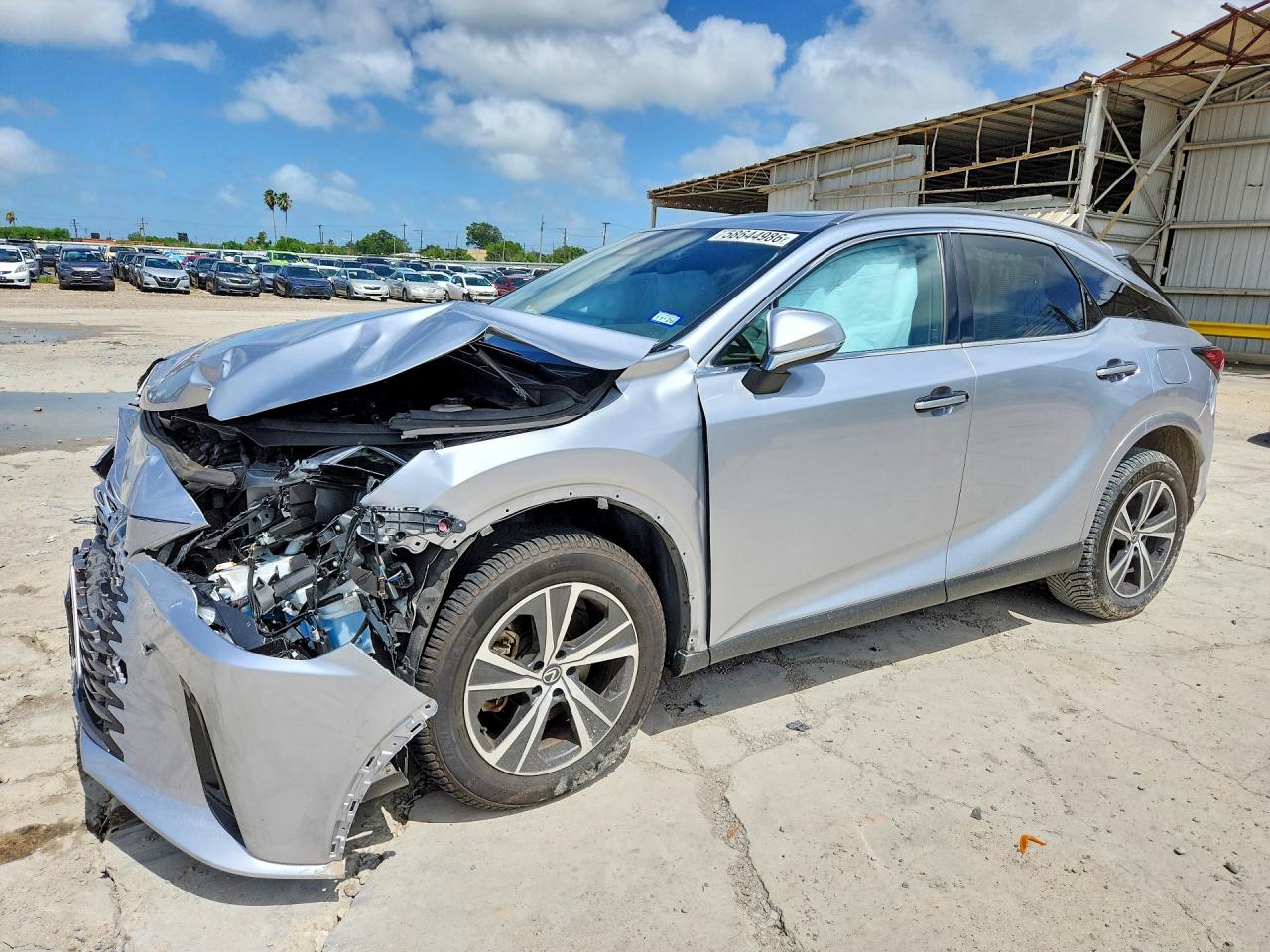 2023 Lexus RX 350 Premium, VIN JTJCHMAA7P2007057 — Front end