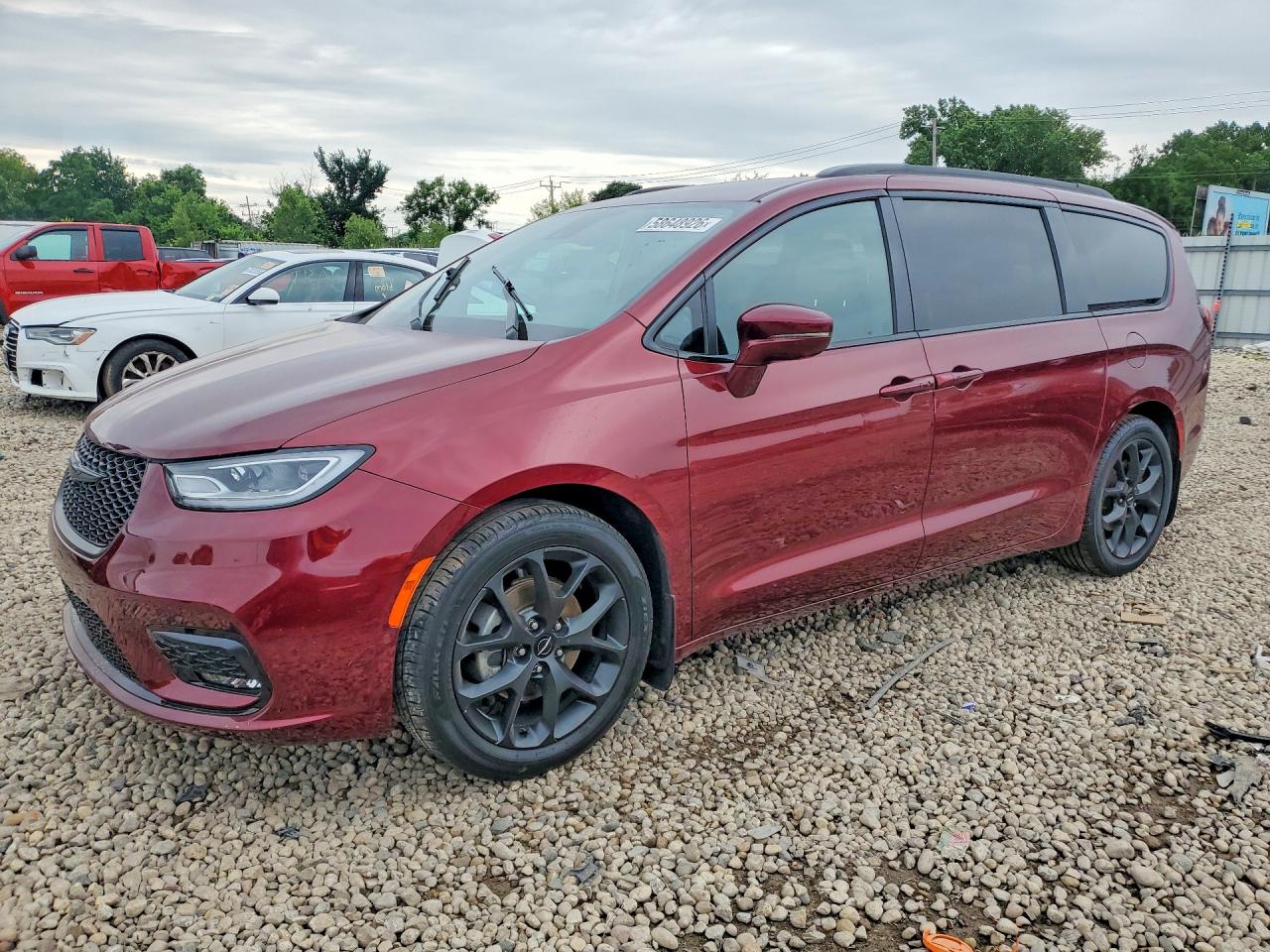 2021 Chrysler Pacifica Touring L, VIN 2C4RC1BGXMR592937 — Water / flood