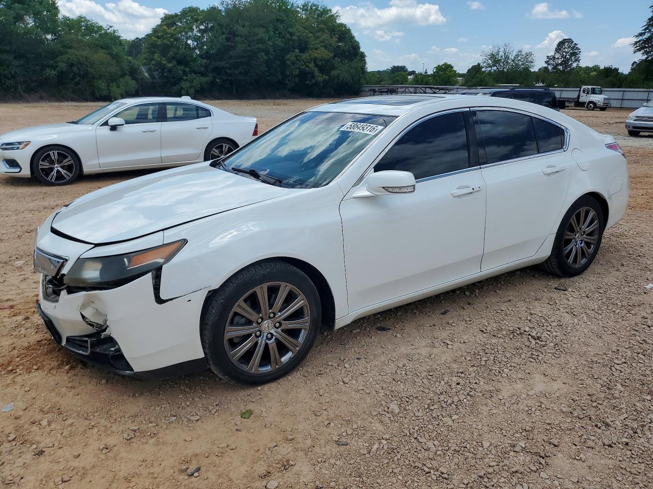 2013 Acura TL Special Edition, VIN 19UUA8F33DA018296 — Front end