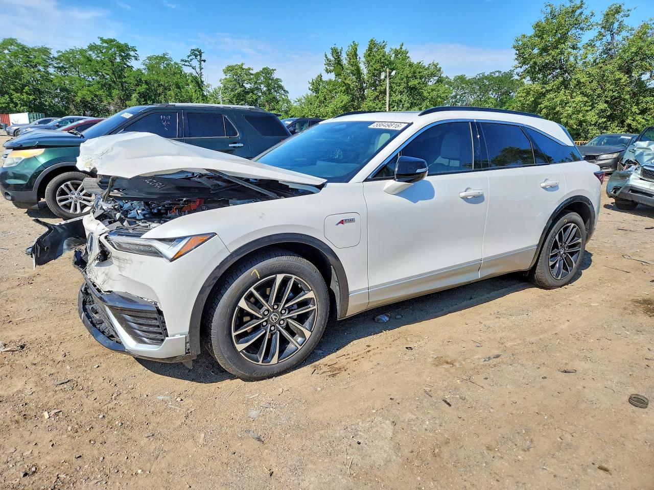 2024 Acura ZDX w/A-Spec Package, VIN 4W5KHNRL3RZ504310 — Front end
