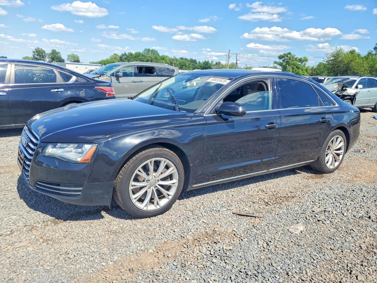 2012 Audi A8, VIN WAURVAFDXCN005641 — Minor dents and scratches