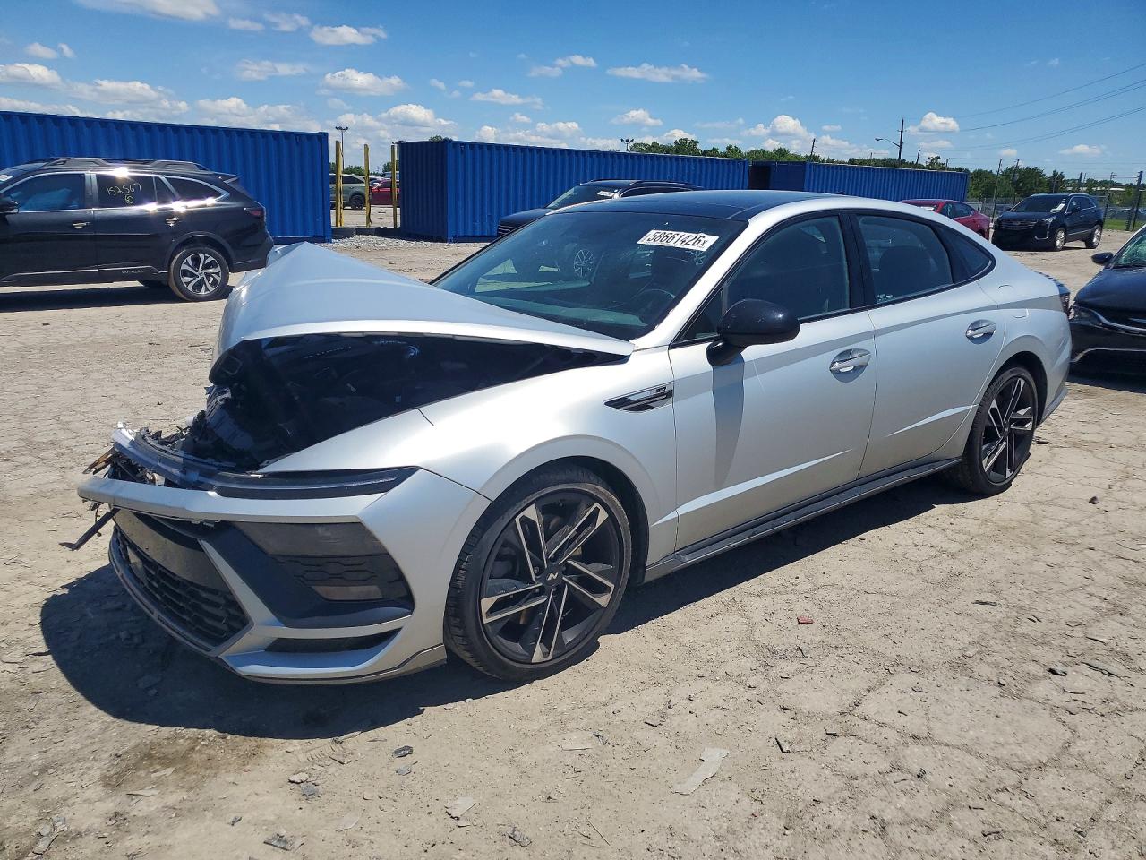 2025 Hyundai Sonata N Line, VIN KMHL54JC7SA439705 — Front end
