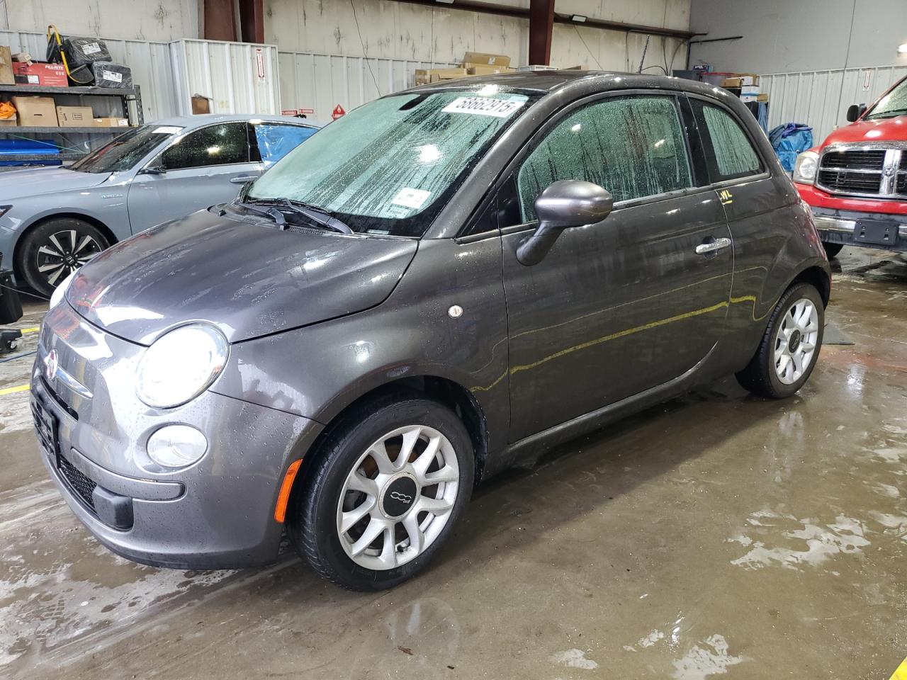 2017 FIAT 500 Pop, VIN 3C3CFFKR5HT547925 — Water / flood