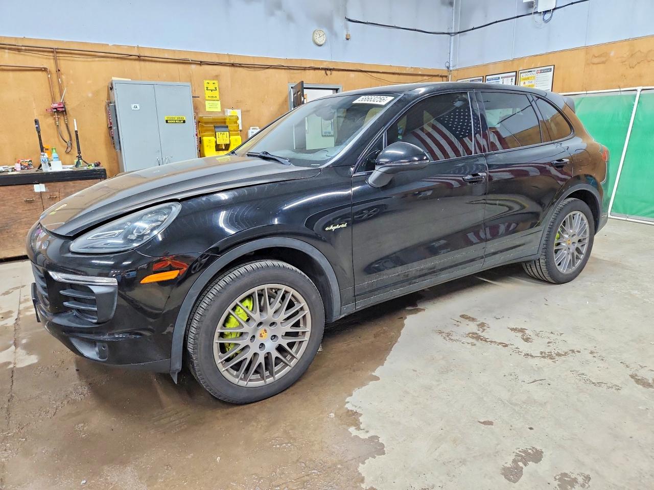 2016 Porsche Cayenne S E-Hybrid, VIN WP1AE2A21GLA62466 — Water / flood