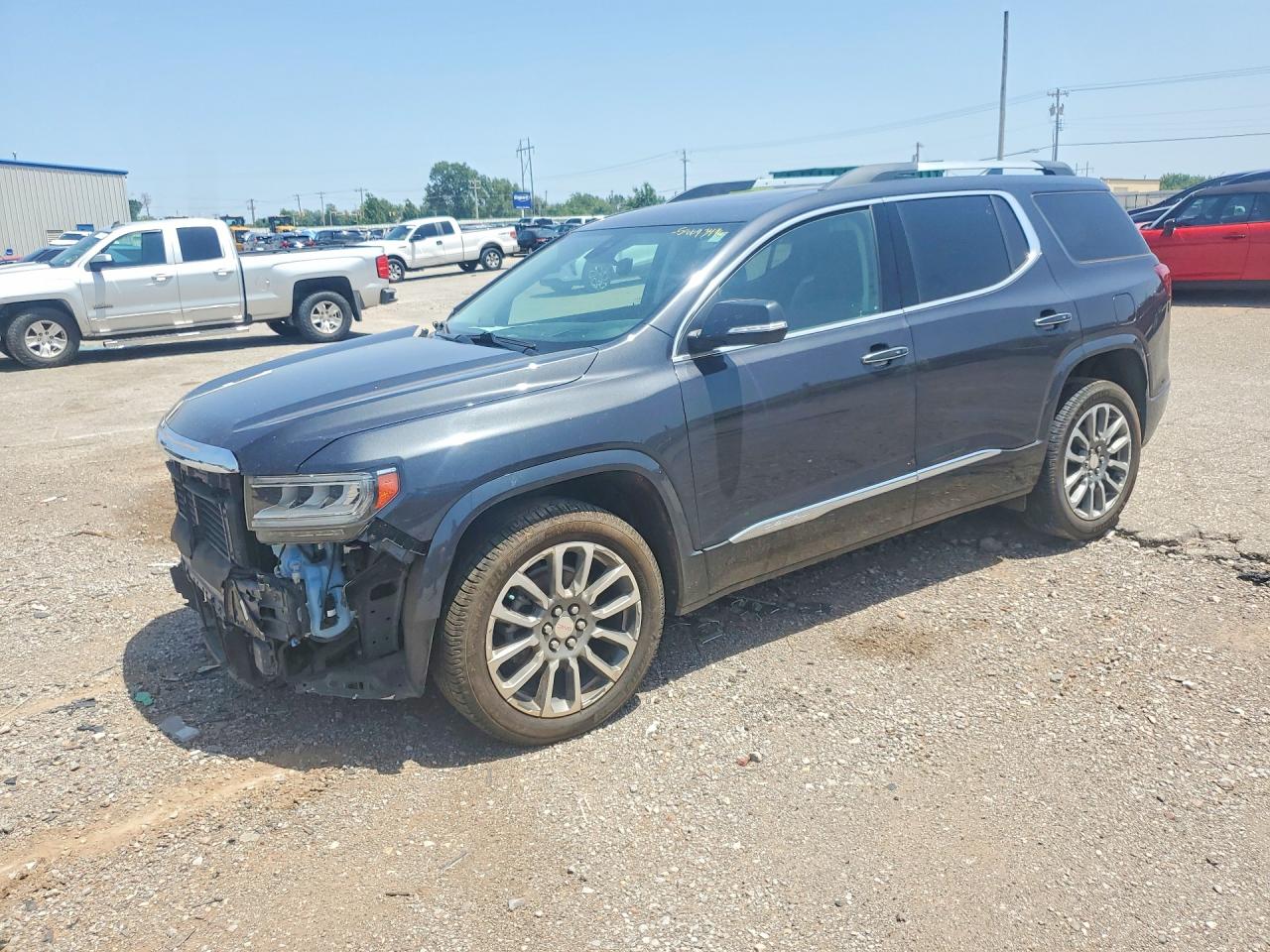 2021 GMC Acadia Denali, VIN 1GKKNPLS1MZ162211 — Перед