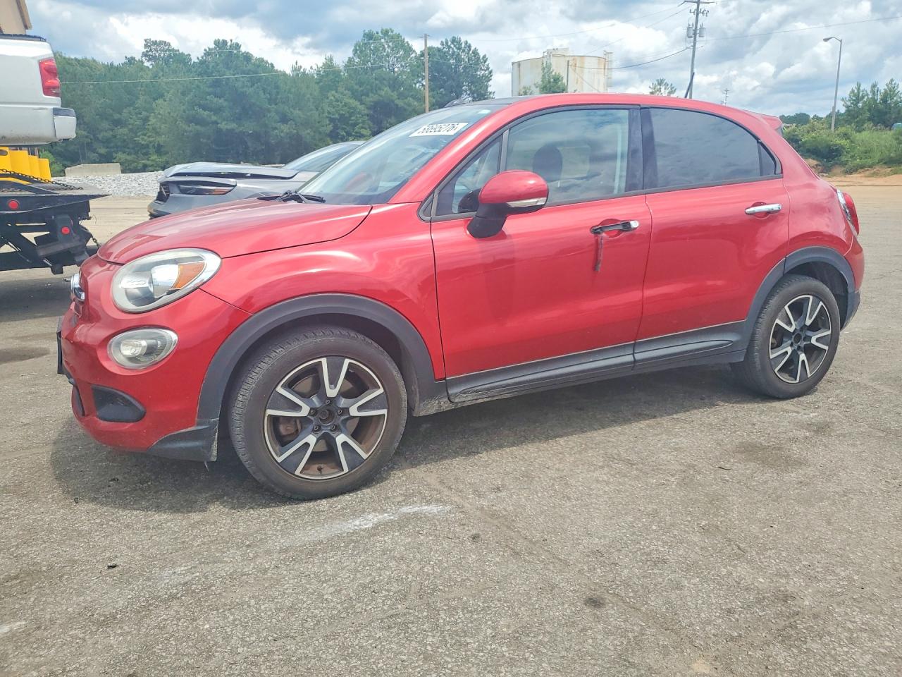 2016 FIAT 500X Easy, VIN ZFBCFXBT7GP388702 — Бок