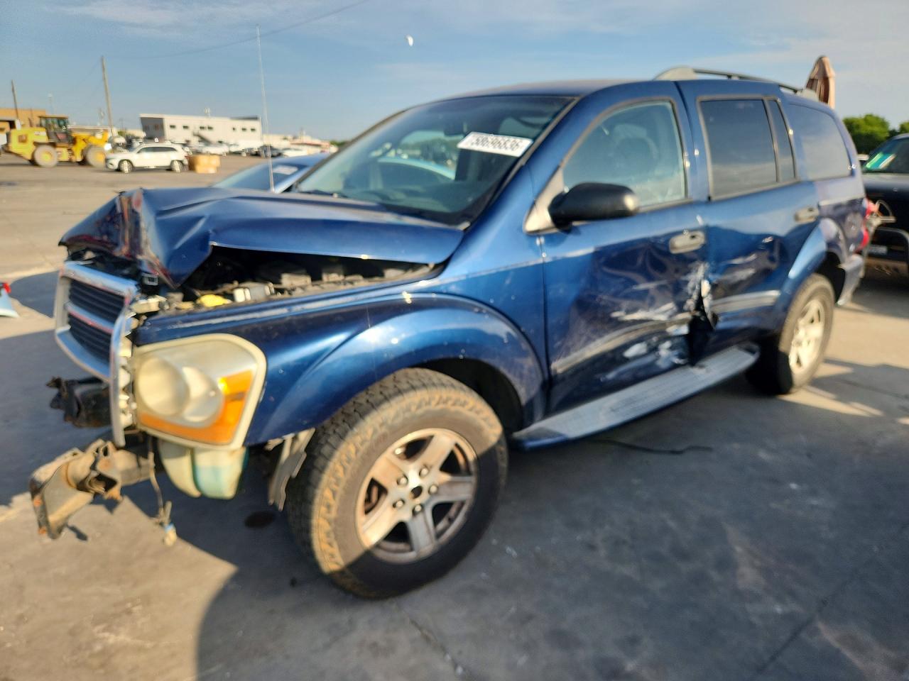 2004 Dodge Durango SLT, VIN 1D4HD48D04F111837 — Front end