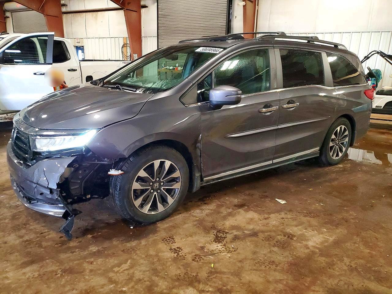 2024 Honda Odyssey EX-L, VIN 5FNRL6H65RB034069 — Front end