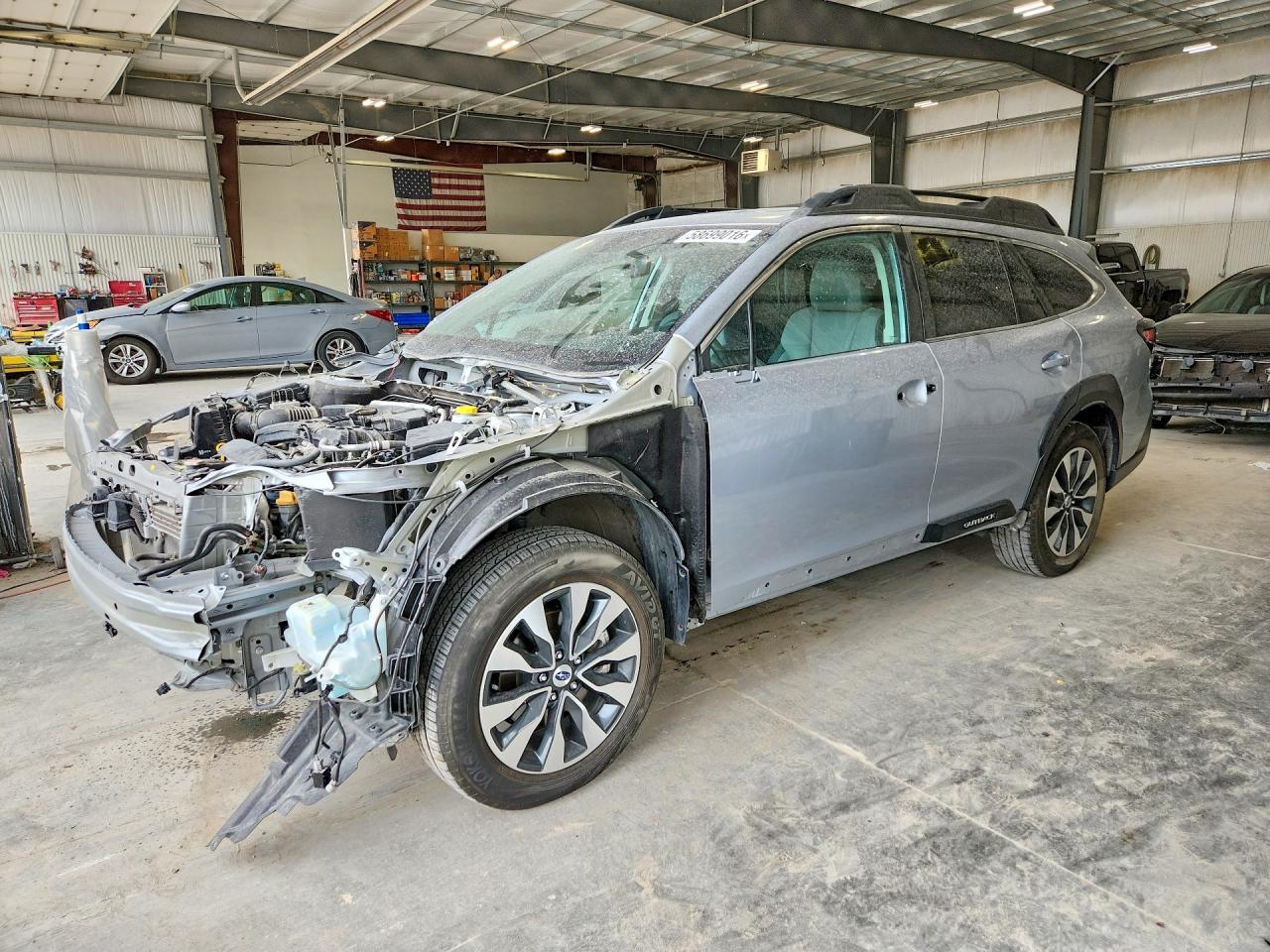 2023 Subaru Outback Limited, VIN 4S4BTANC7P3153150 — Stripped