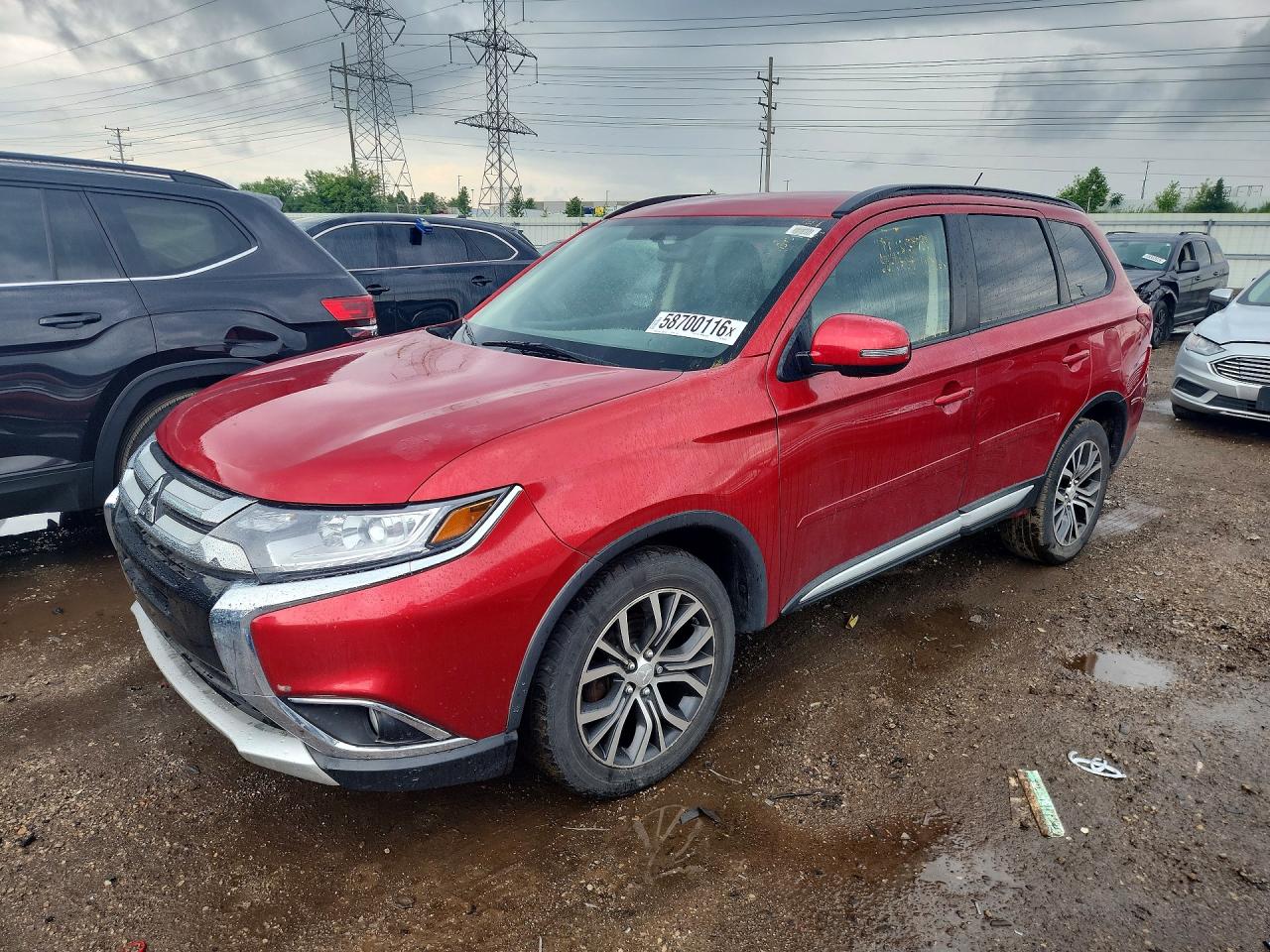 2016 Mitsubishi Outlander SE, VIN JA4AD3A37GZ007823 — Normal wear