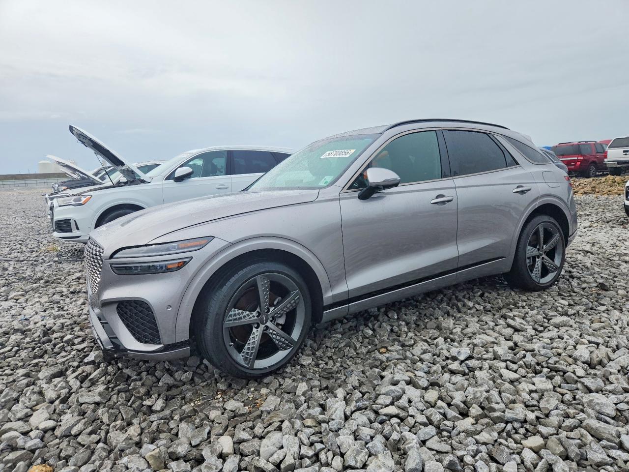 2022 Genesis GV70 2.5T, VIN KMUMADTB3NU036670 — Water / flood