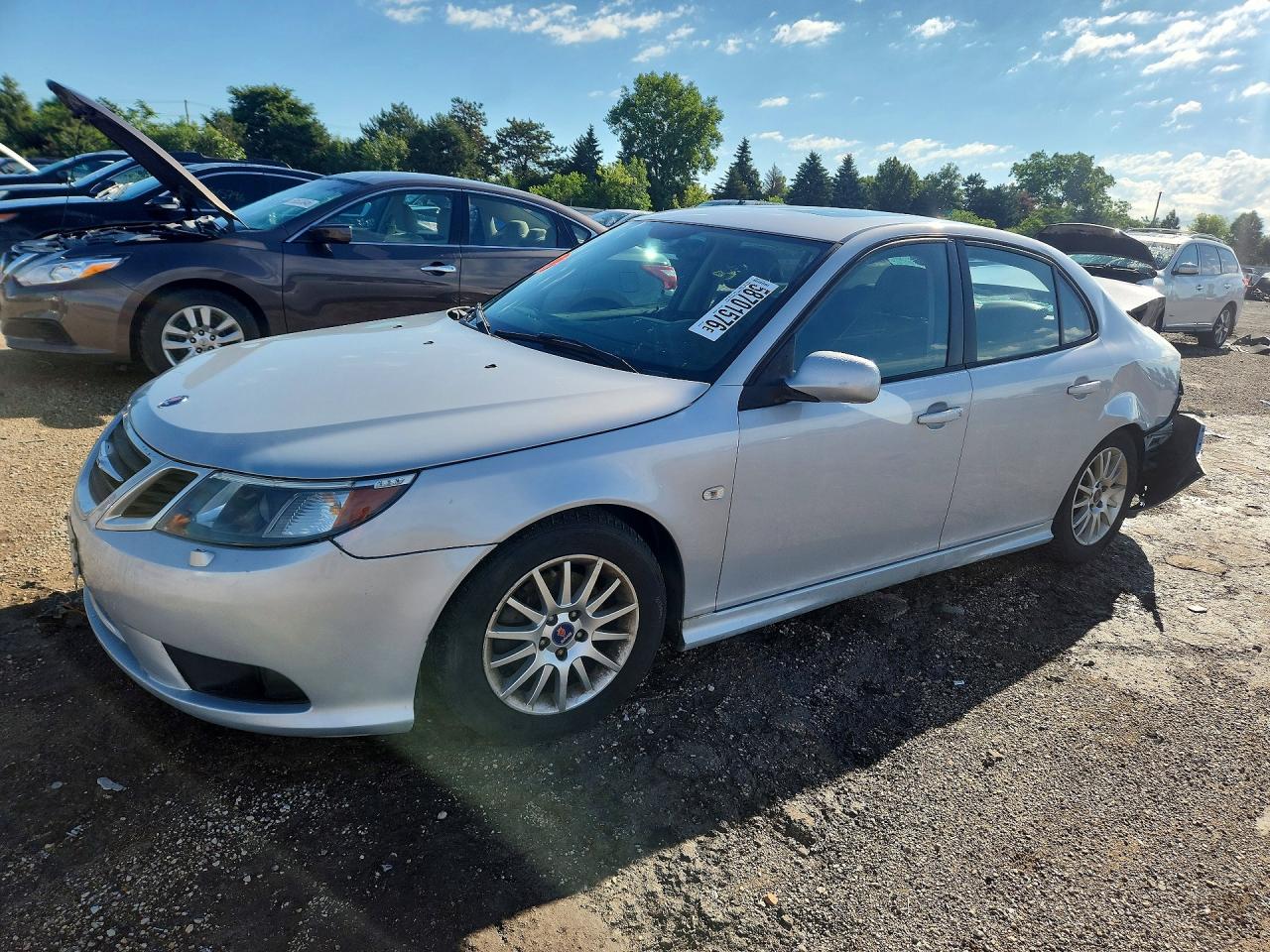 2010 Saab 9-3, VIN YS3FA4CY1A1613118 — Rear end