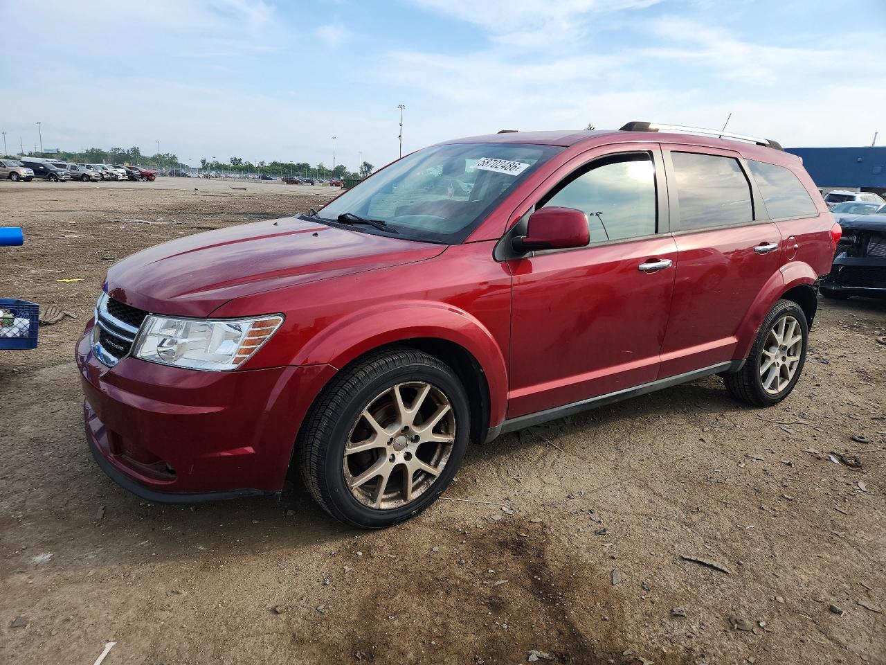 2011 Dodge Journey Crew, VIN 3D4PG3FG8BT507267 — Rear end