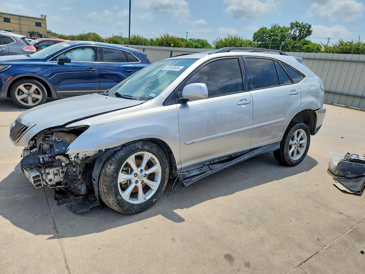 2009 Lexus RX 350, VIN 2T2GK31U39C067587 — Front end