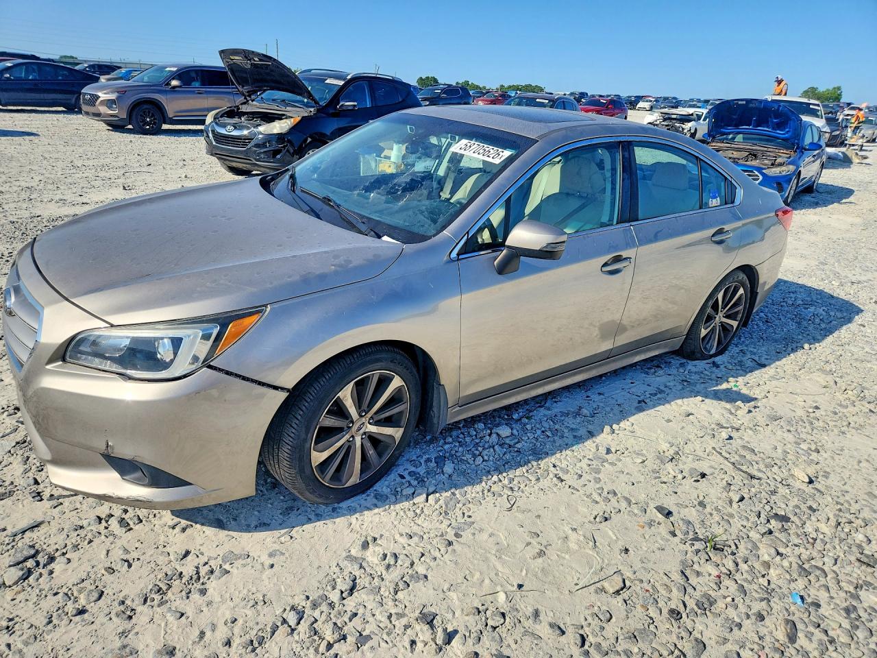 2017 Subaru Legacy Limited, VIN 4S3BNAN68H3035649 — Front end