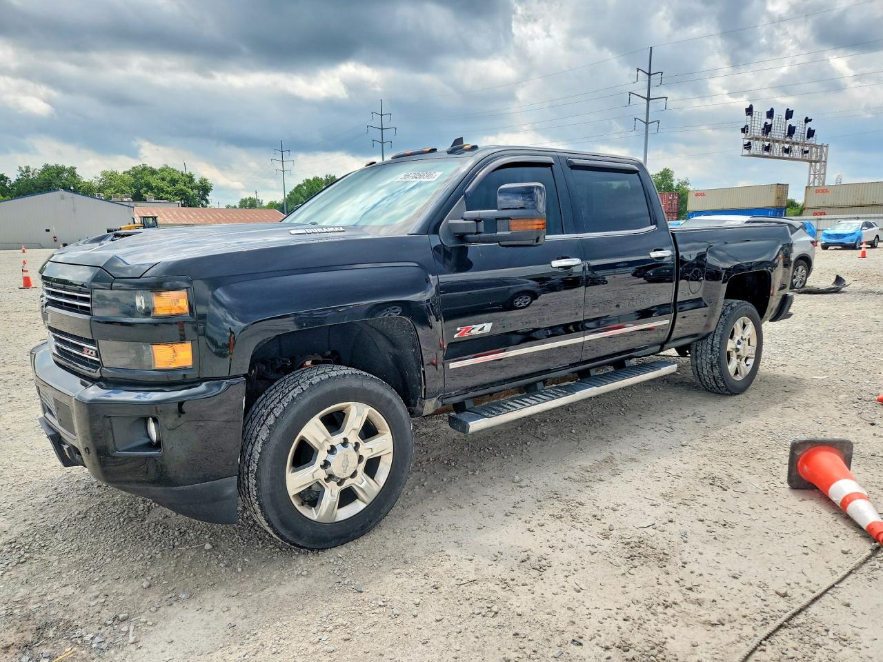 2017 Chevrolet Silverado 2500HD LTZ, VIN 1GC1KWEY7HF233625 — Зад