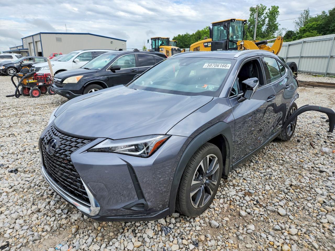 2021 Lexus UX 250h, VIN JTHP9JBH1M2051478 — Зад