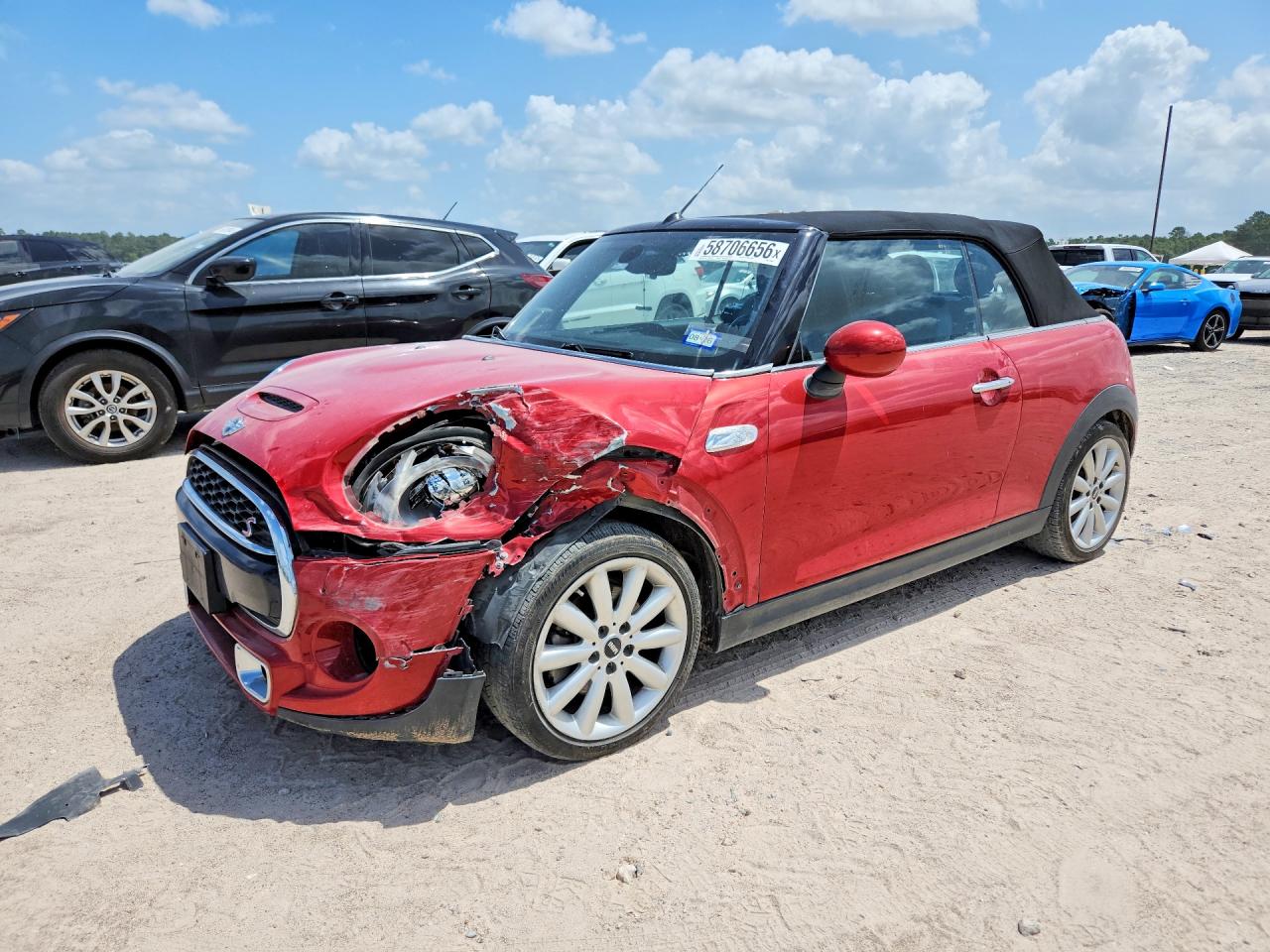 2017 MINI Convertible Cooper S, VIN WMWWG9C59H3A92625 — Front end