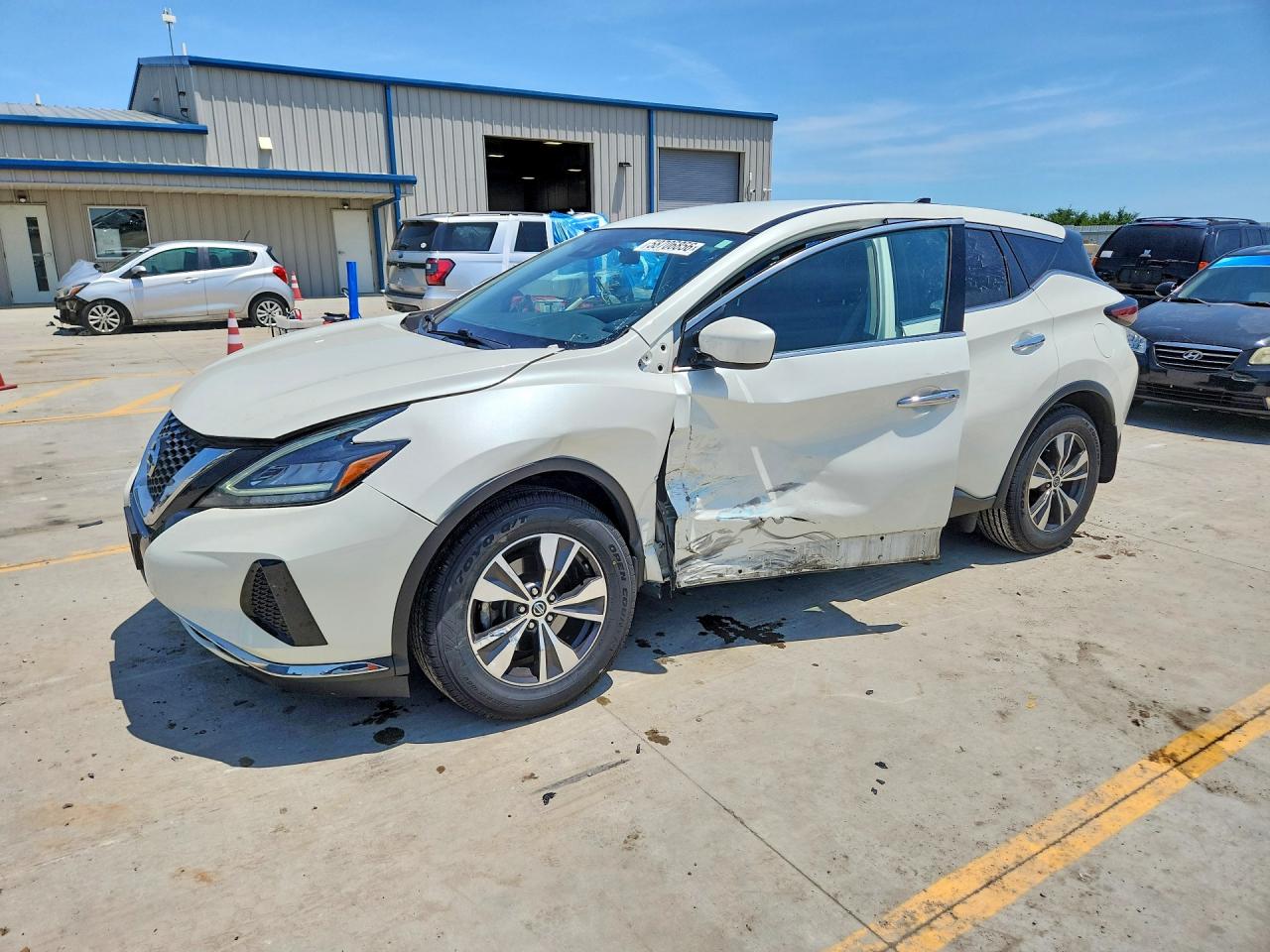 2022 Nissan Murano S, VIN 5N1AZ2AS2NC112337 — Side