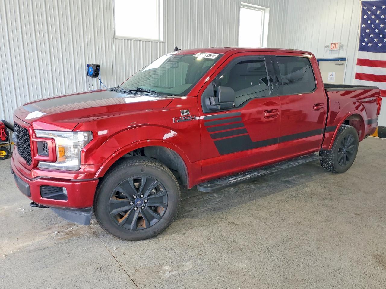 2019 Ford F-150 XL, VIN 1FTEW1E55KFC18207 — Rear end