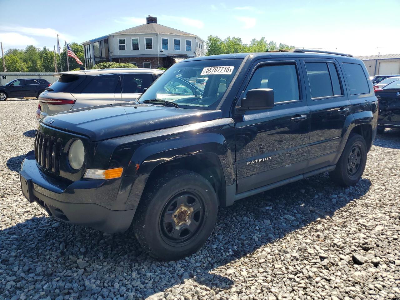 2012 Jeep Patriot Sport, VIN 1C4NJRBB5CD514591 — Normal wear