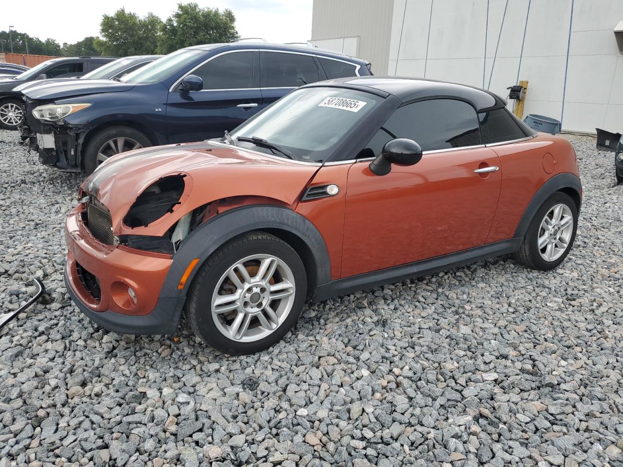 2014 MINI Coupe, VIN WMWSX1C59ET508049 — Front end