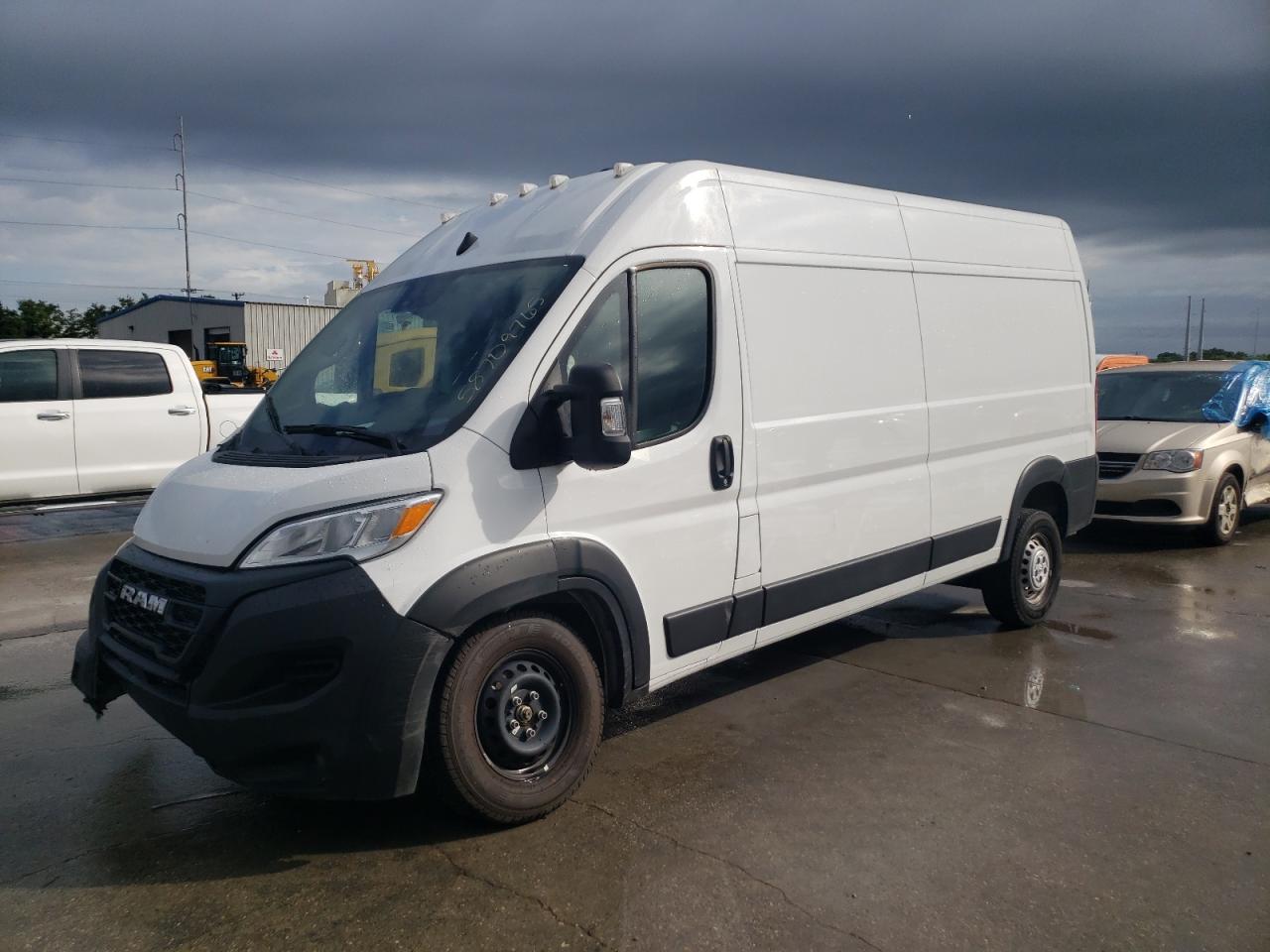 2024 Ram ProMaster Cargo Tradesman, VIN 3C6LRVDG3RE138005 — Auction photo