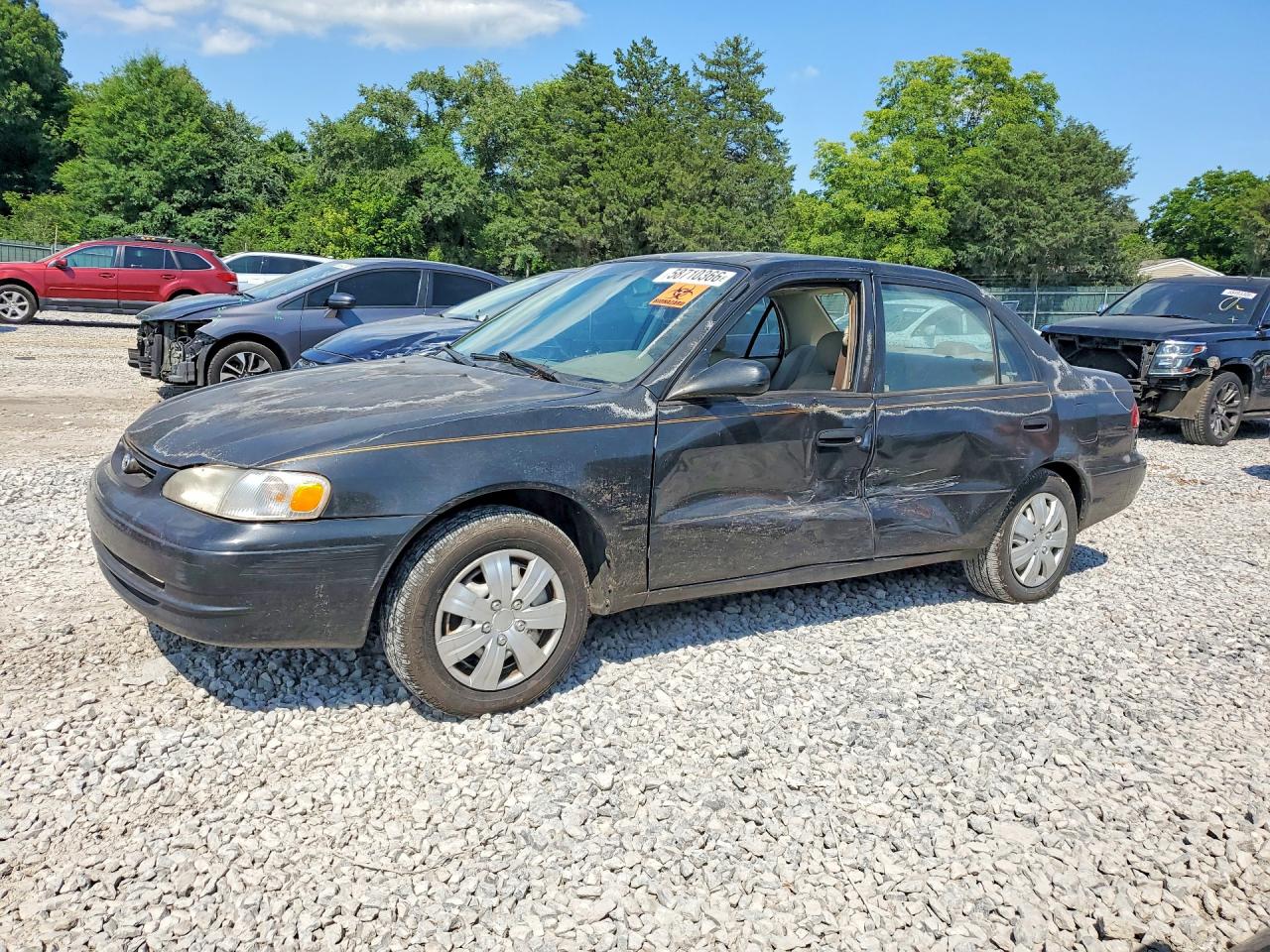 1998 Toyota Corolla VE, VIN 1NXBR12E1WZ124207 — Side