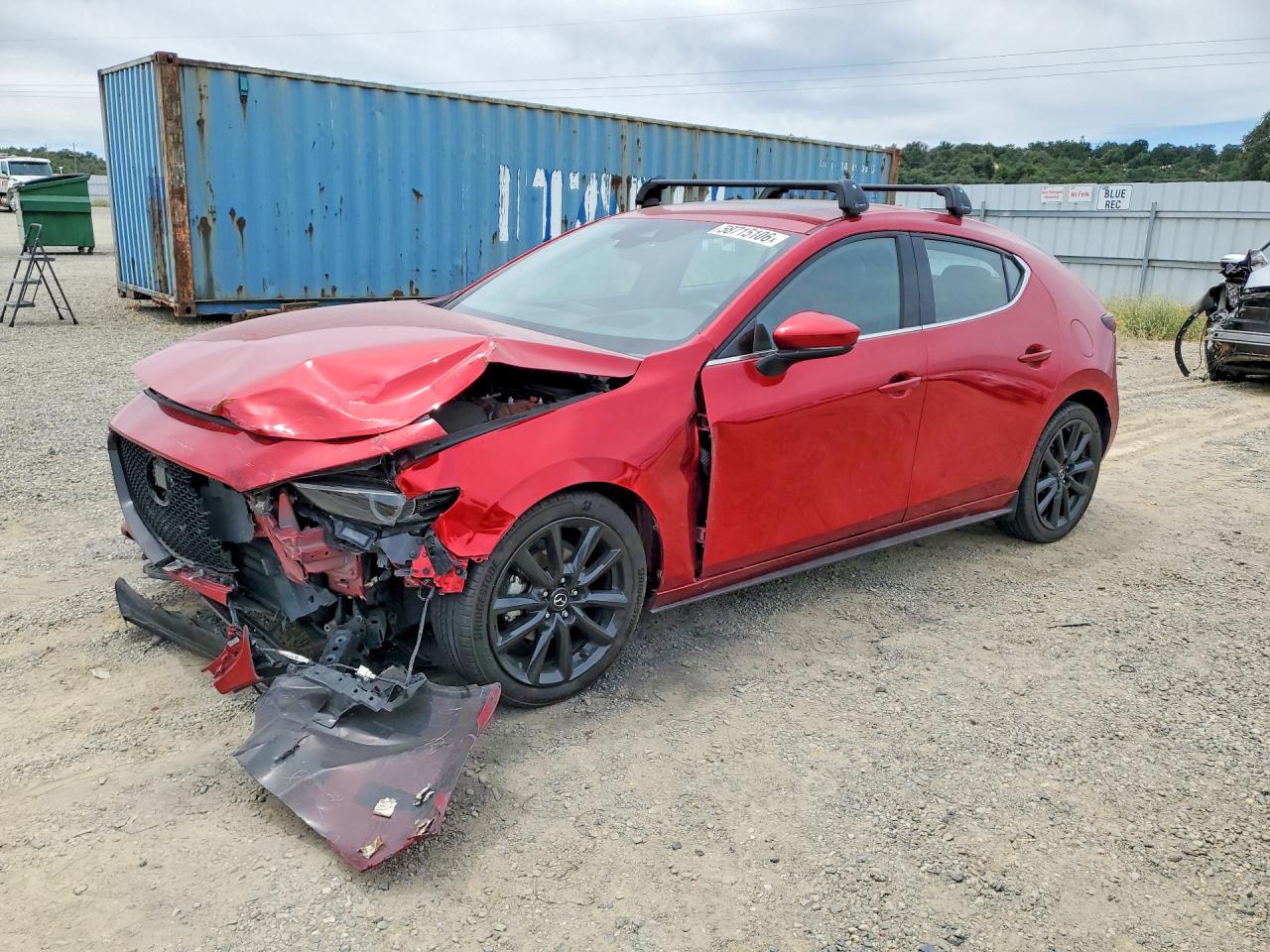 2020 Mazda 3 Premium, VIN JM1BPANM3L1158451 — Перед