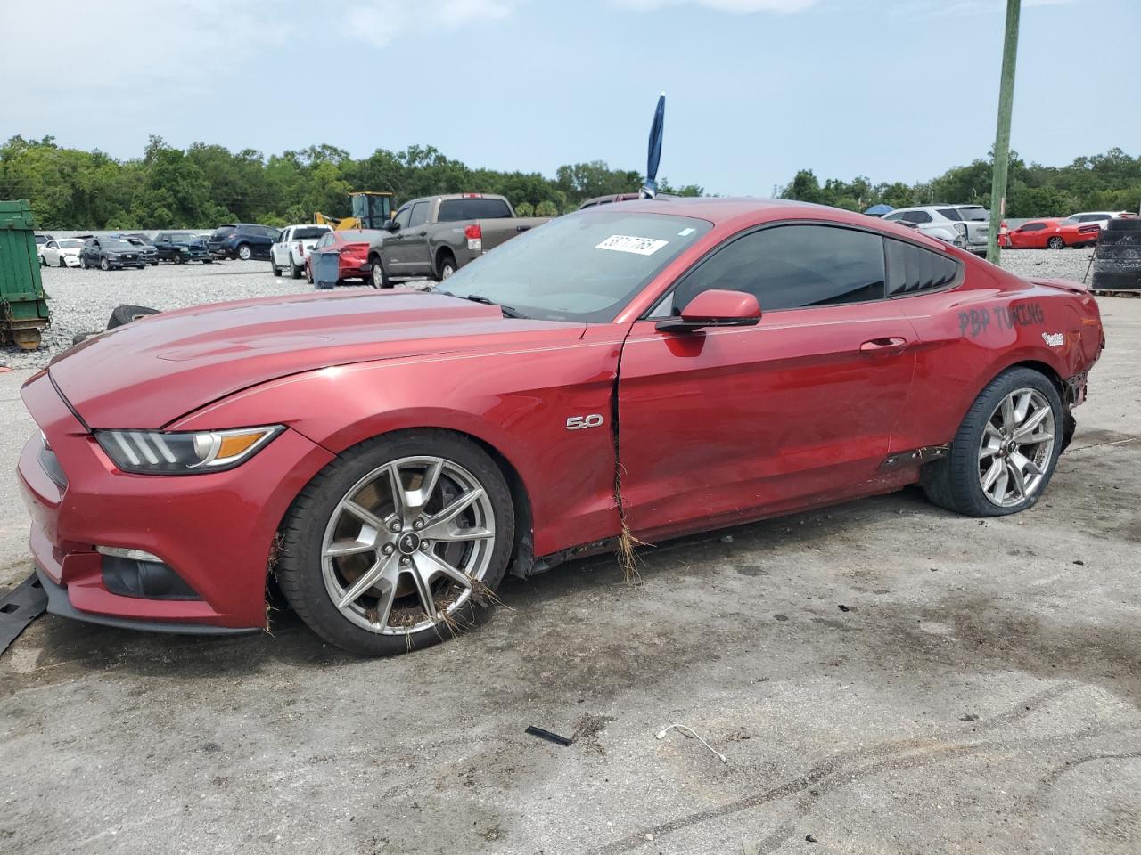 2015 Ford Mustang GT, VIN 1FA6P8CF1F5390757 — Rear end