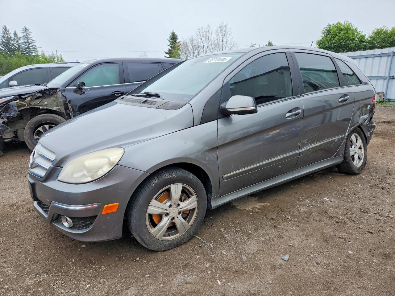 2011 Mercedes-Benz B 200, VIN WDDFH3DBXBJ679083 — Rear end