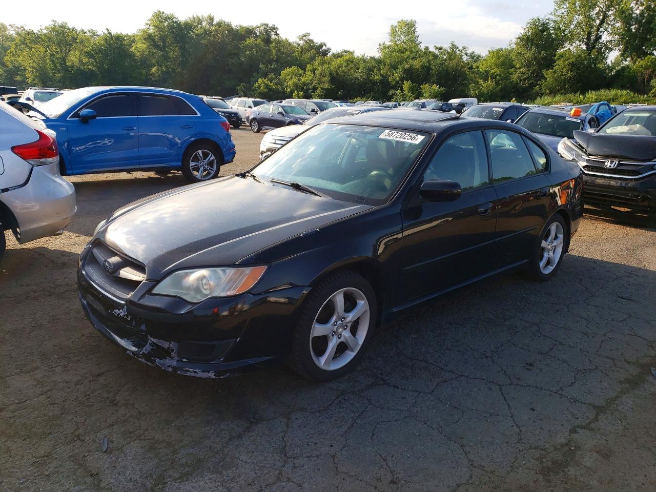 2008 Subaru Legacy Special, VIN 4S3BL616087211398 — Зад