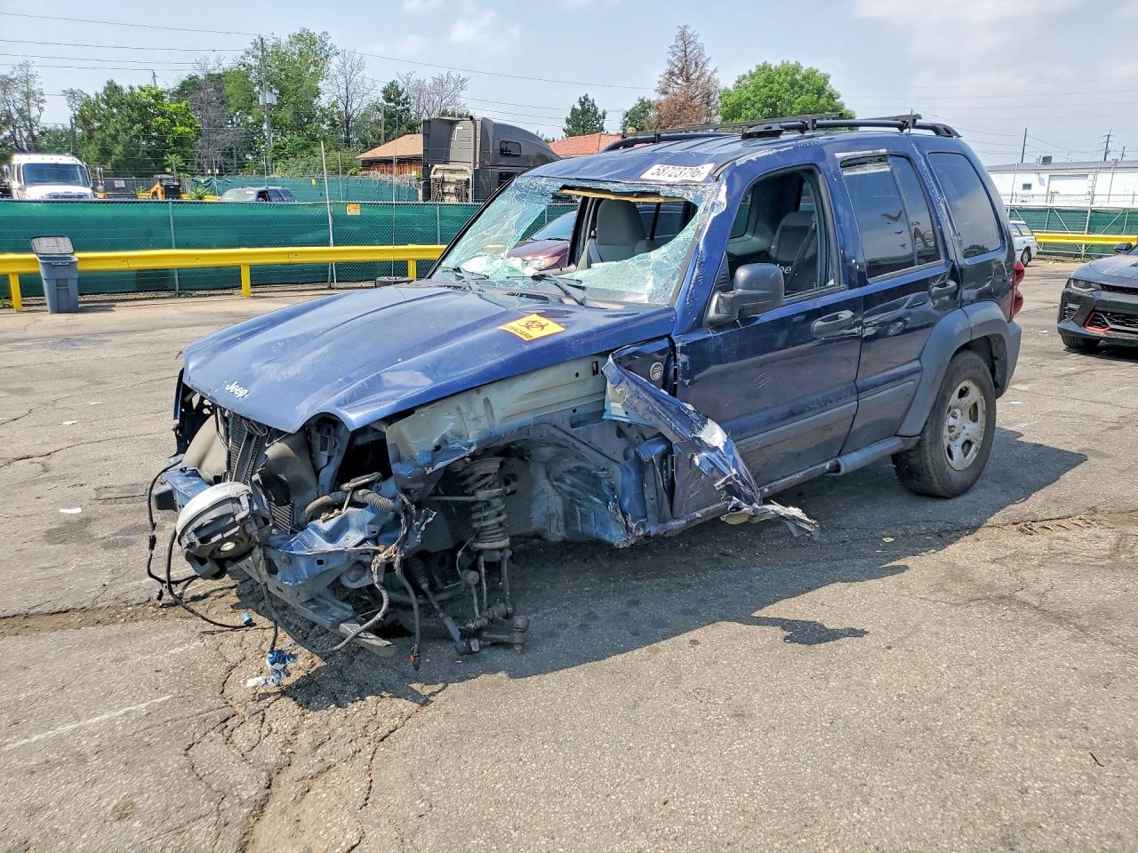 2006 Jeep Liberty Sport, VIN 1J4GL48K56W223427 — Rollover